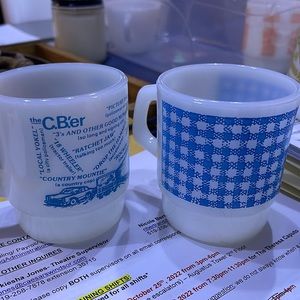 Fire King Anchor Hocking mugs